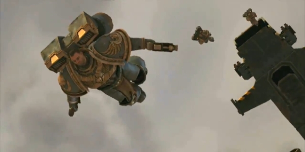 Jumping from Thunderhawks is neither big, nor clever... unless you're a Space Marine! Jumping from Thunderhawks is neither big, nor clever... unless you're a Space Marine!